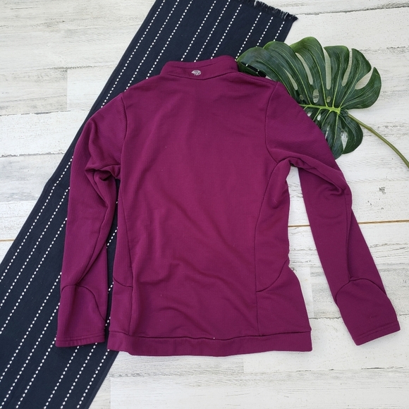 Mountain Hardwear| Full Zip Up Outdoor Jacket Polartec Purple Size Small - Picture 3 of 11